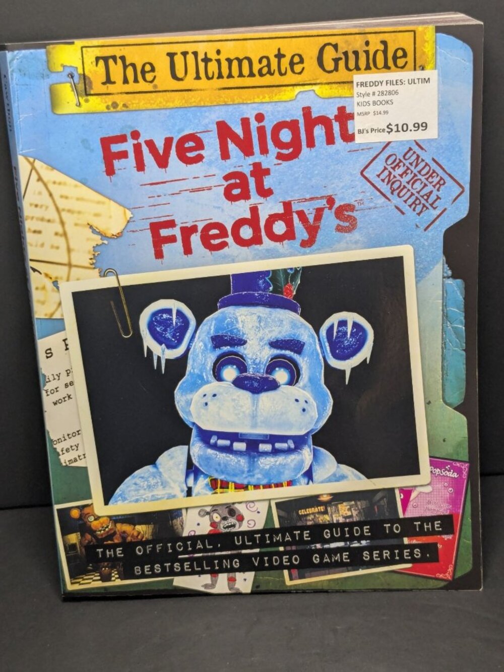 Five Nights At Freddys The Ultimate Guide Hardcover Book Official Video Game Com